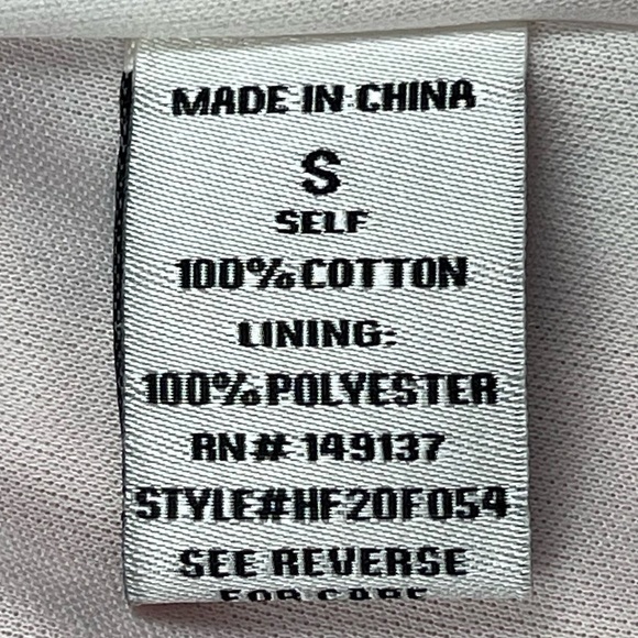 Hyfve Dress Womens Small Pink White Tie-Dye Maxi Sleeveless Sundress 100% Cotton - Picture 11 of 12